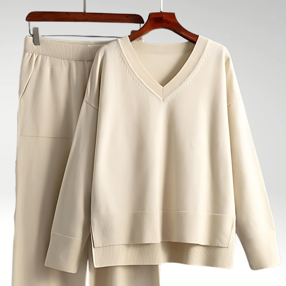Cazel | Luxe Ensemble deux pièces col V