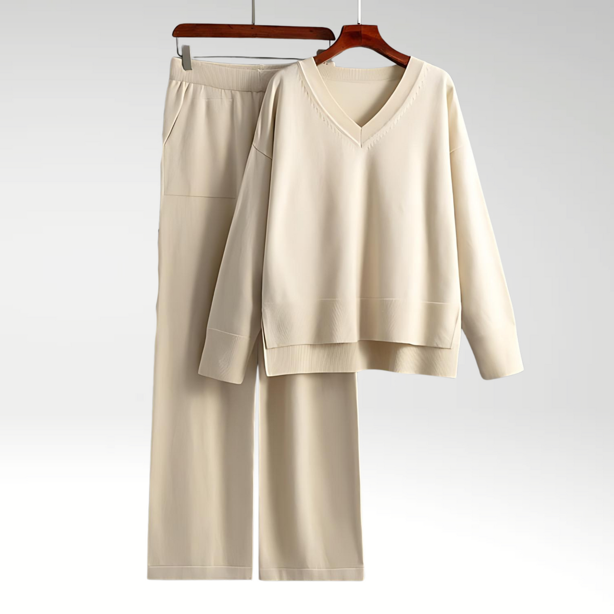Cazel | Luxe Ensemble deux pièces col V