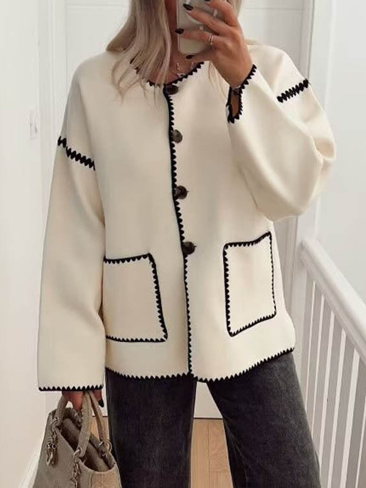 Cazel | Veste contrastée