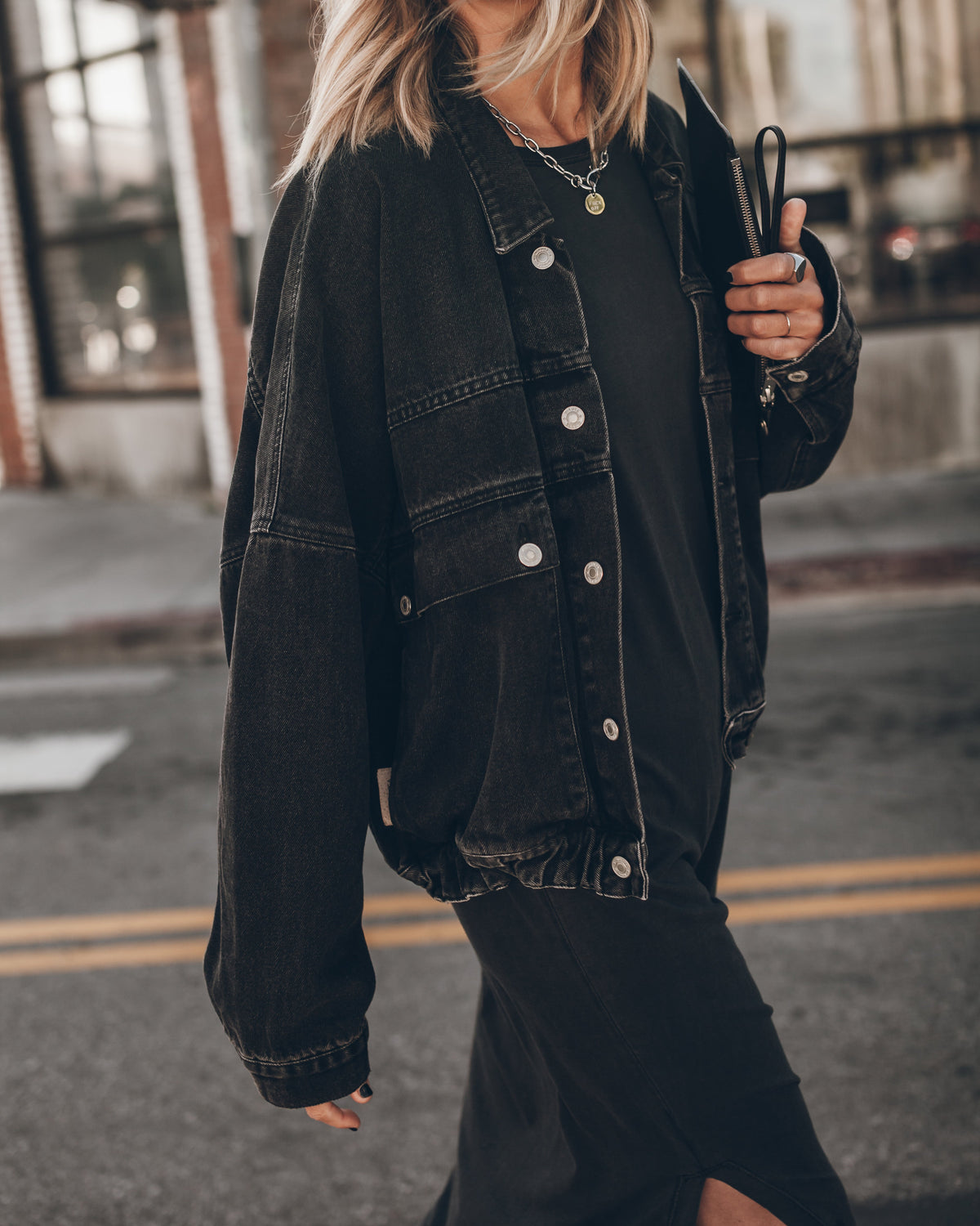The Black Denim Jacket